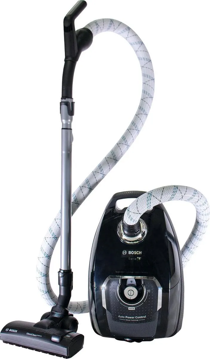 Bosch In'genius BGL8X329 Stofzuiger met zak Serie 8 - 890W - Zwart
