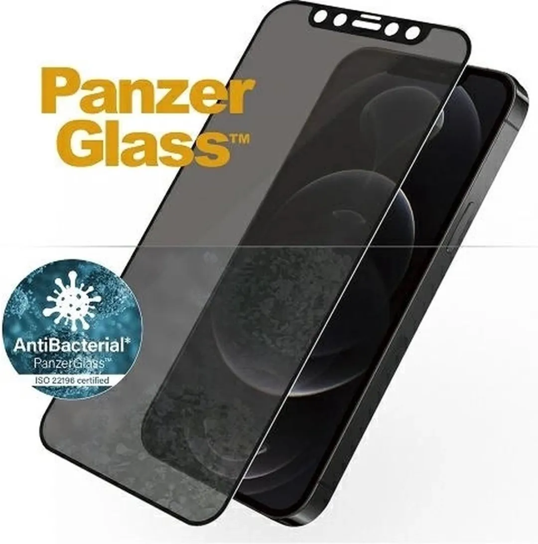 PanzerGlass PZ-P2711 iPhone 12 Schermbeschermer Privacy - Zwart