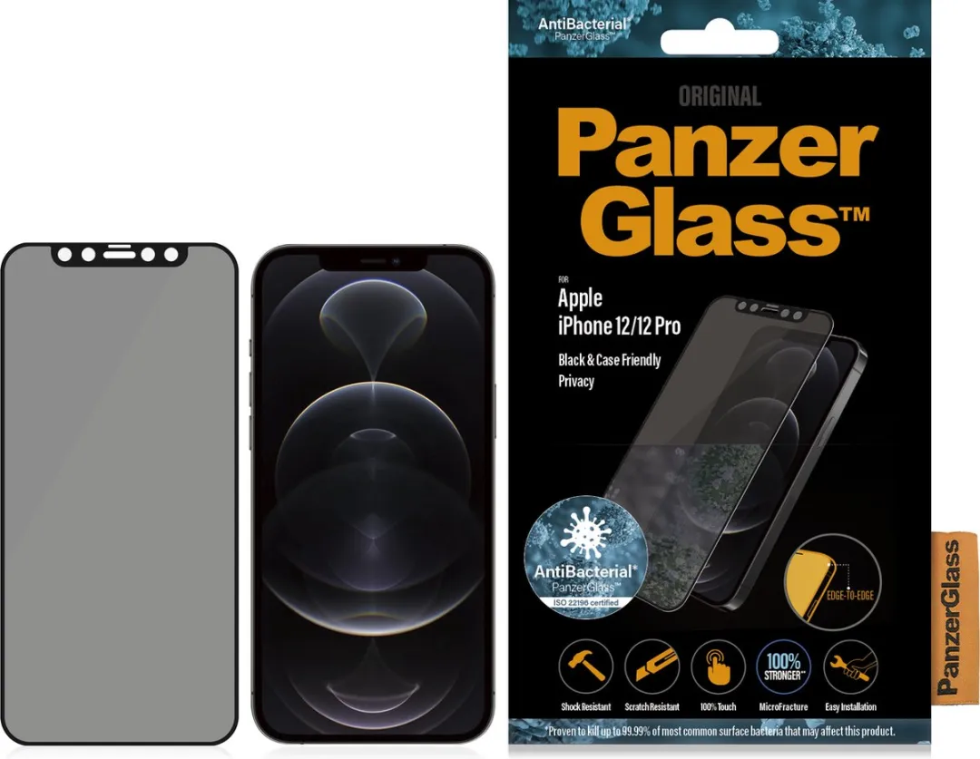 PanzerGlass PZ-P2711 iPhone 12 Schermbeschermer Privacy