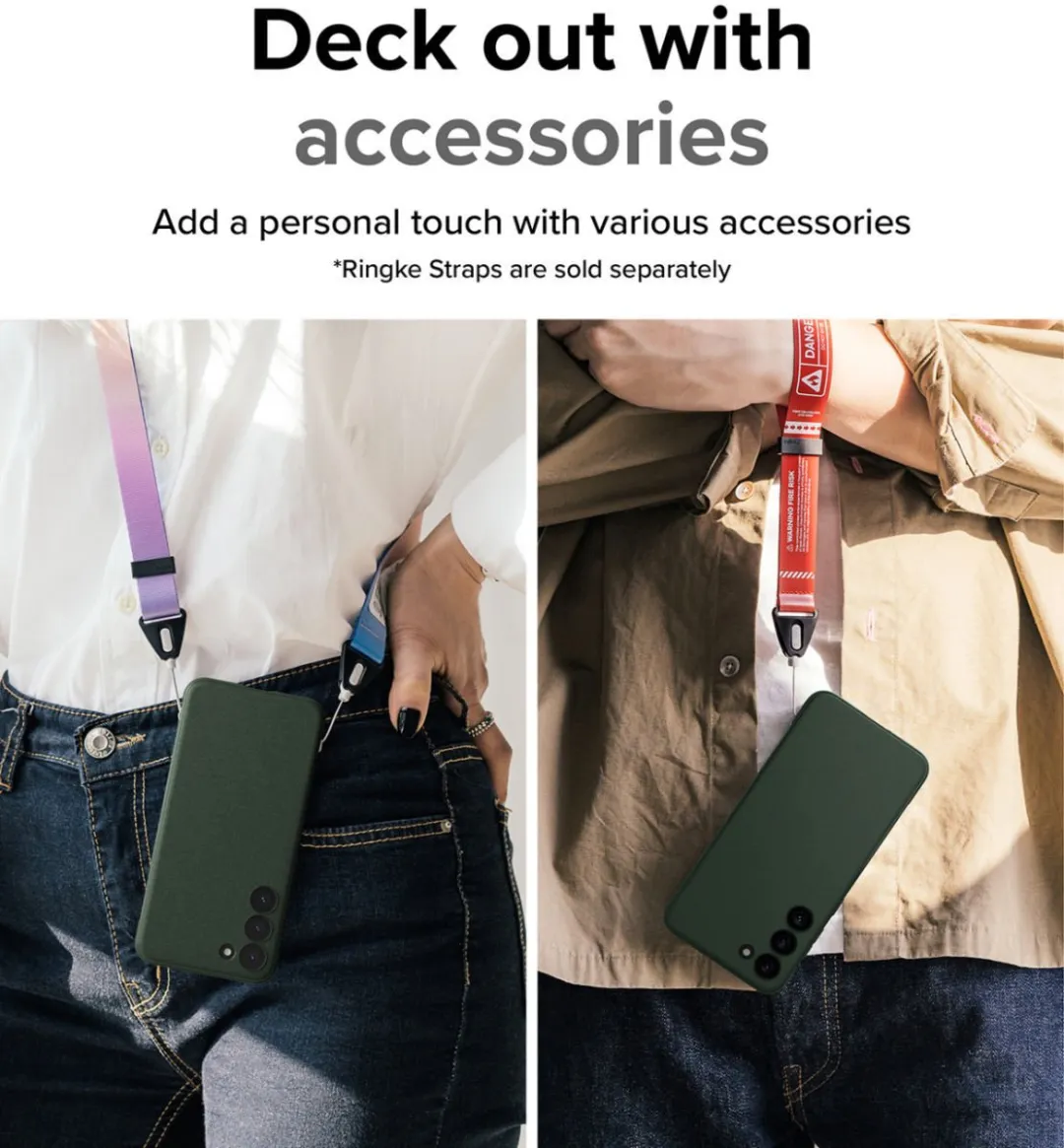 Ringke Onyx Hoesje Samsung Galaxy S23 - Groen