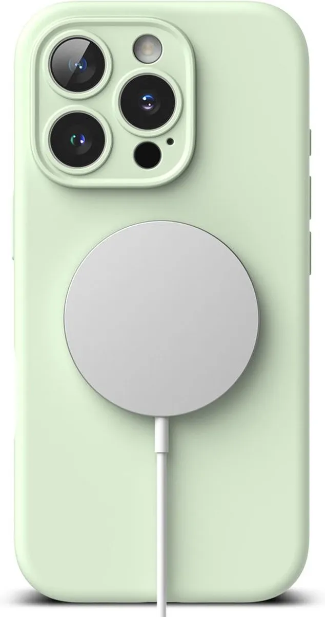 Ringke Silicone MagSafe Hoesje iPhone 16 Pro Max - Mint