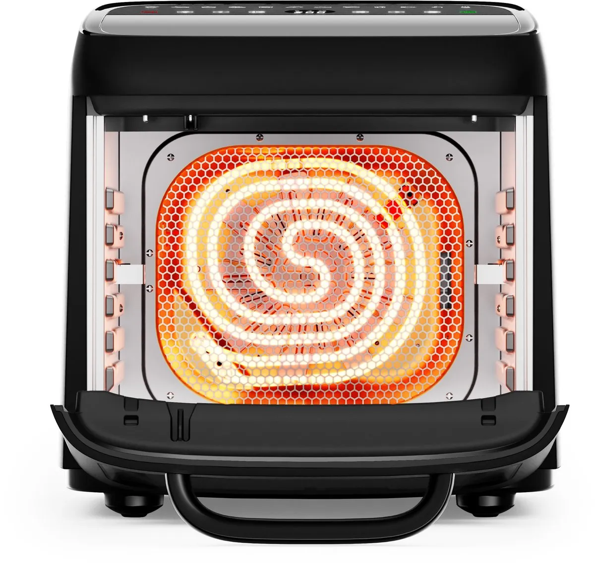 Princess Airfryer Oven Vision 182288 - 12,6L 1800W - 12 Programma's - Zwart - afbeelding 6 van 6