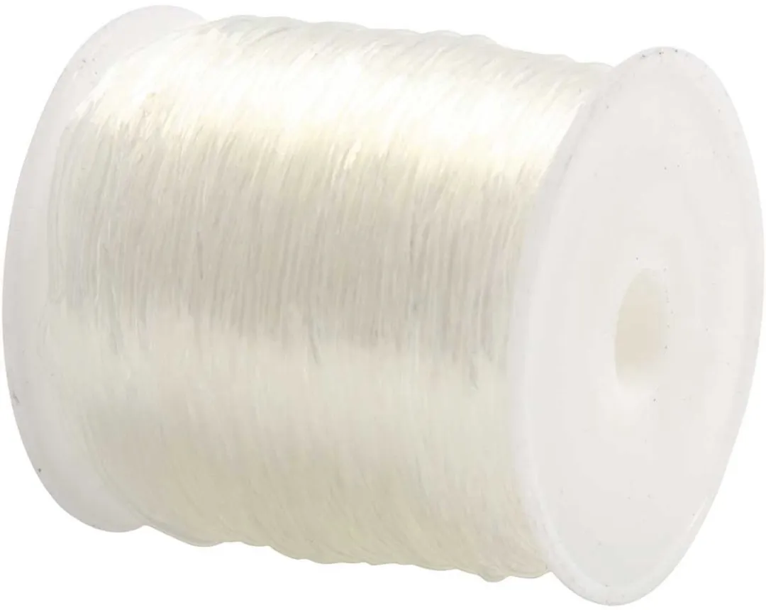 Creativ Company Elastisch Draad 0,8mm - 100m - Transparant