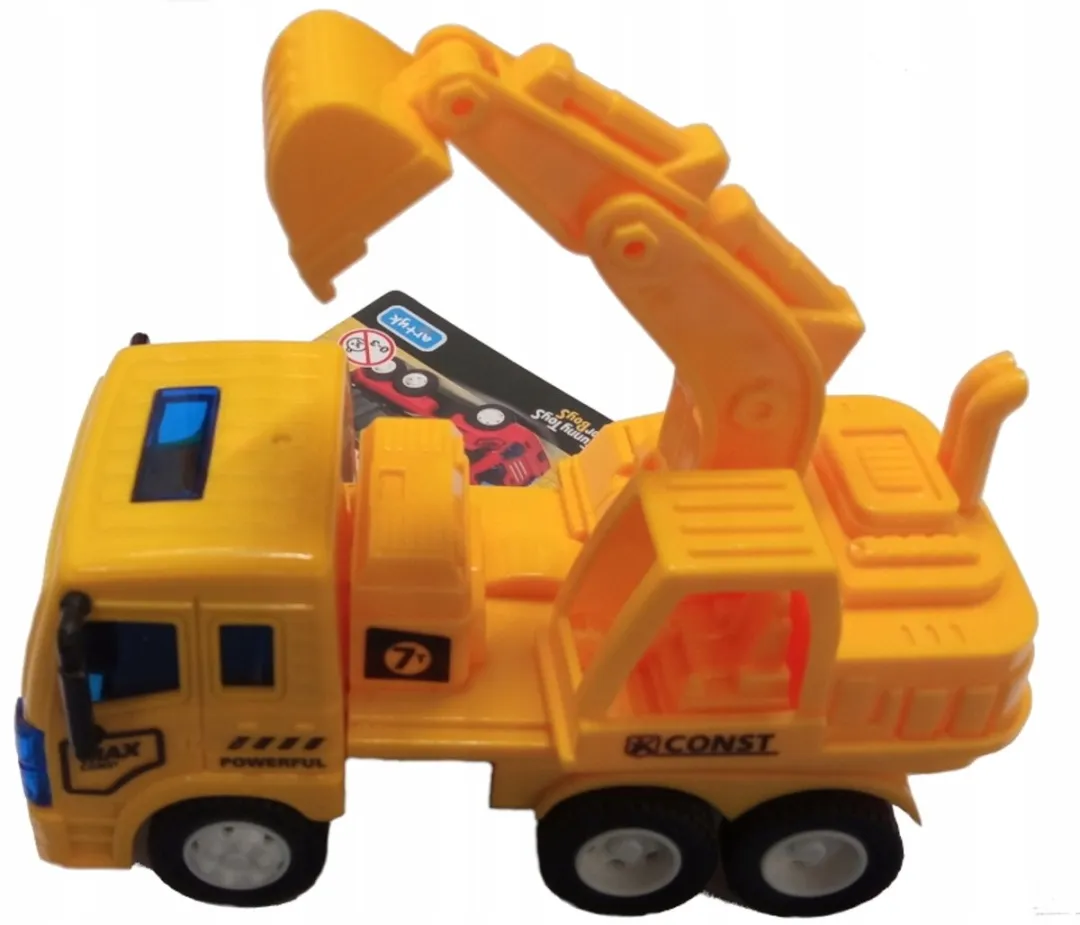 Bouwvoertuig met Frictie-aandrijving - Realistische Speelgoedmachine