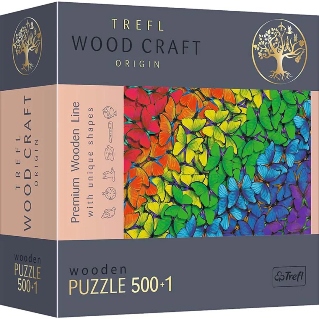Trefl Regenboogvlinders Puzzel 500 Stuks