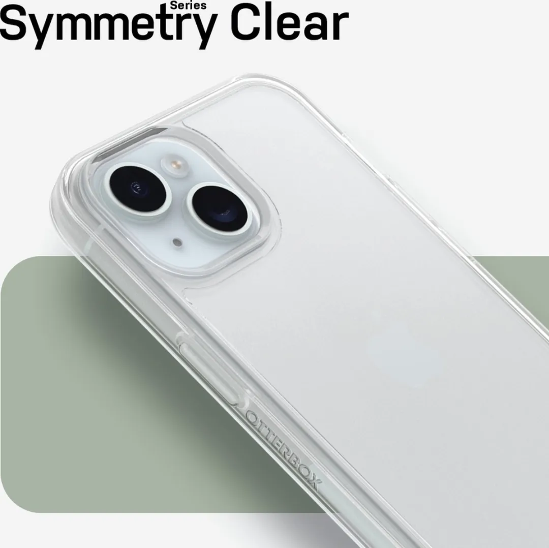 OtterBox Symmetry Clear iPhone 15 Pro Hoes - 77-92674