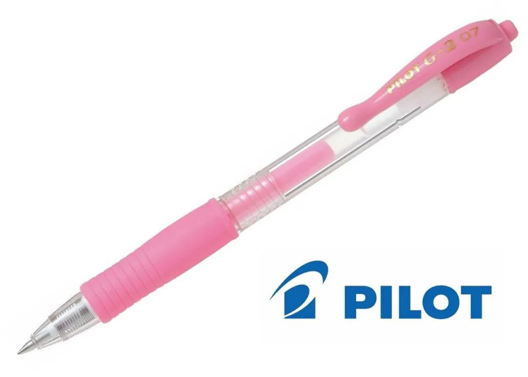 Pilot G-2 Pastel Roze 0.7mm