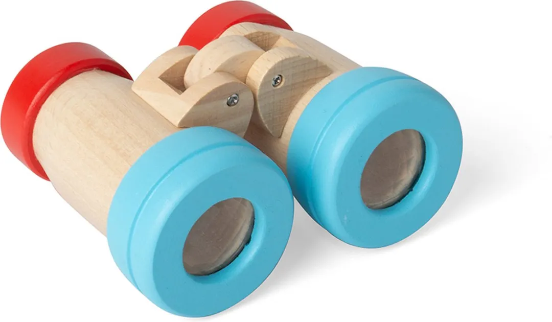 BIGJIGS Verrekijker Hout Kaleidoscooplenzen