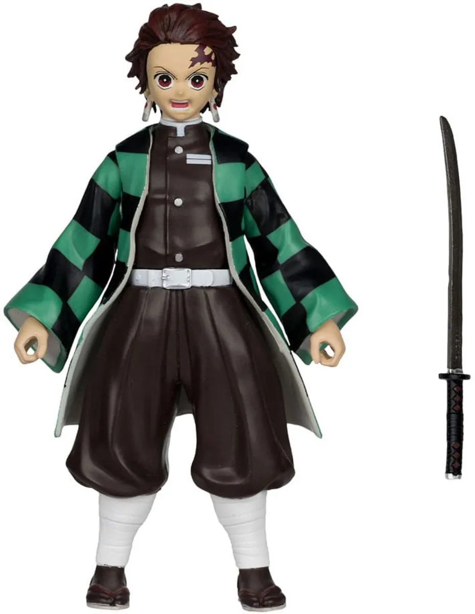 McFarlane Toys Demon Slayer Tanjiro Kamado Action Figure 13cm - Multicolor
