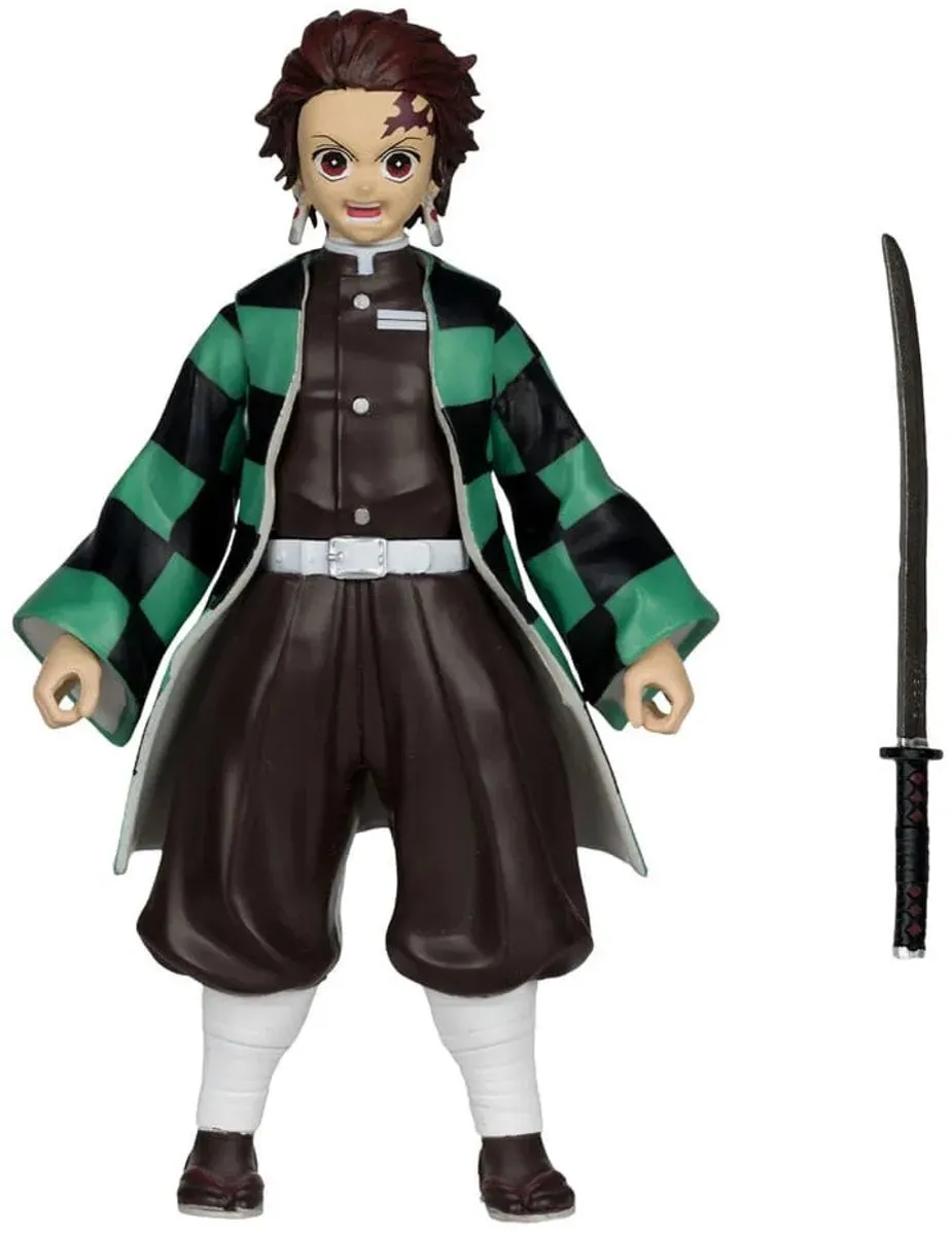 McFarlane Toys Demon Slayer Tanjiro Kamado Action Figure 13cm - Multicolor