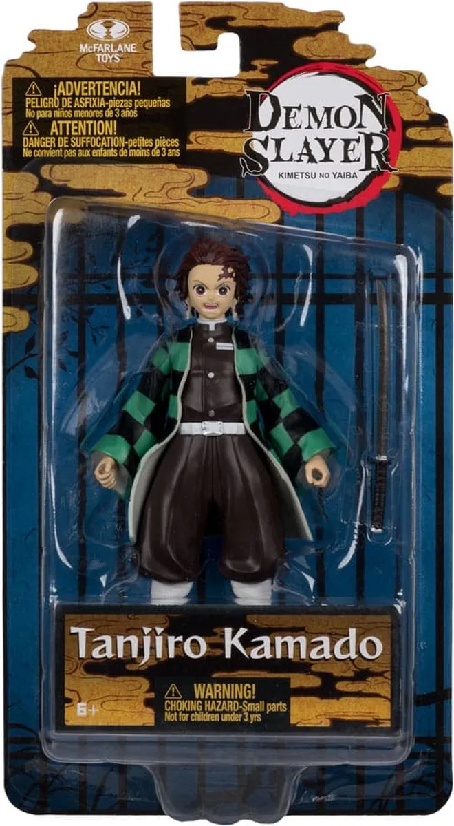 McFarlane Toys Demon Slayer Tanjiro Kamado Action Figure 13cm - Multicolor