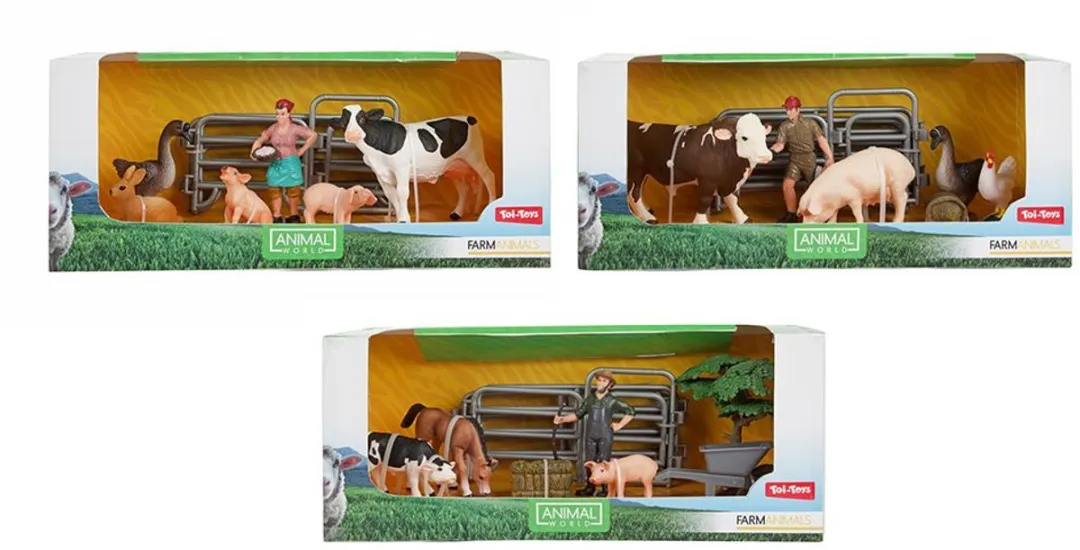 Toi-Toys Boerderijdieren Speelset