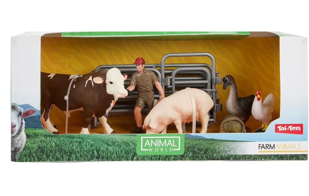 Toi-Toys Boerderijdieren Speelset - Divers