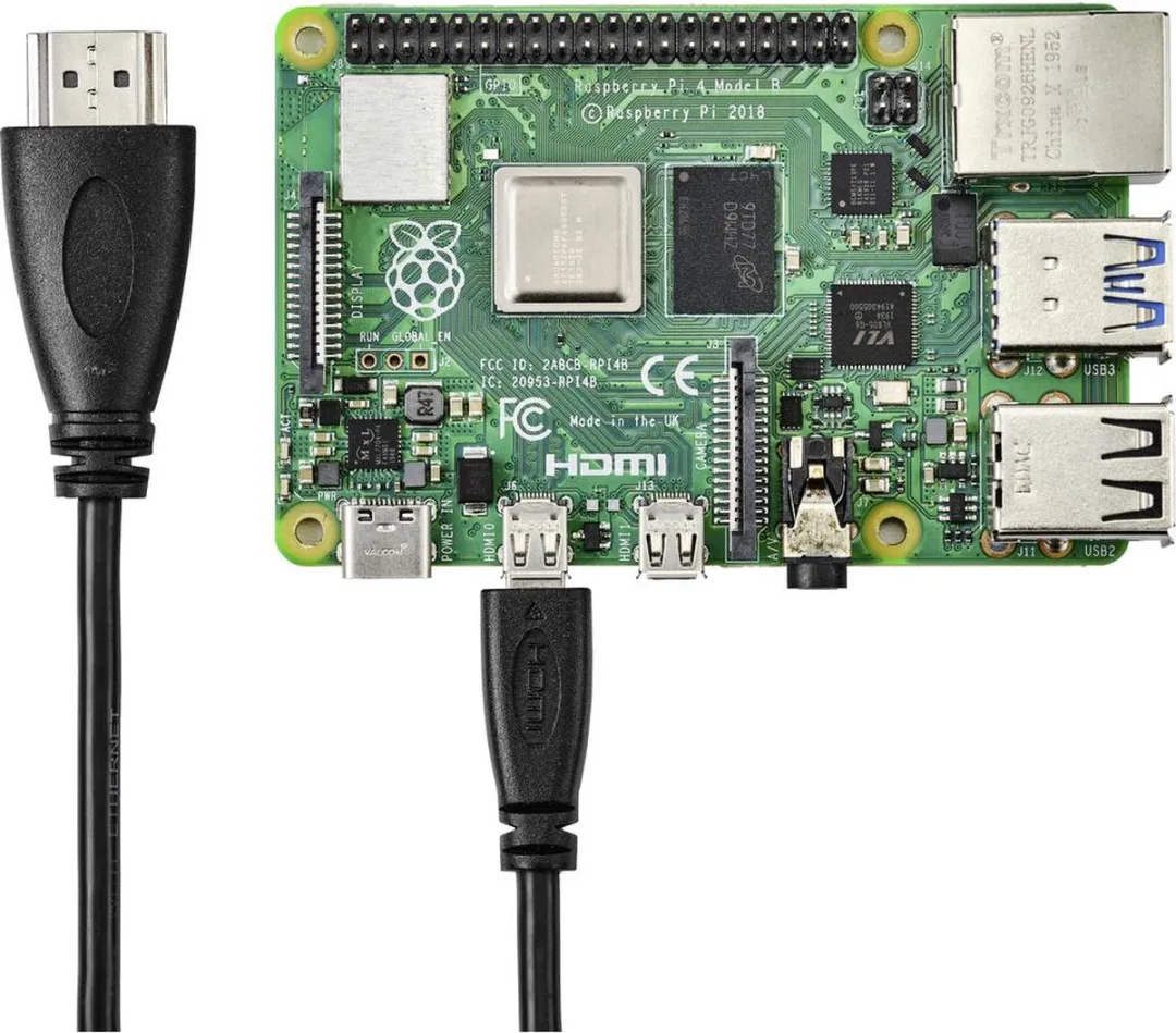 Tru Components HDMI-kabel TC-9449896 - 1.80m - Zwart