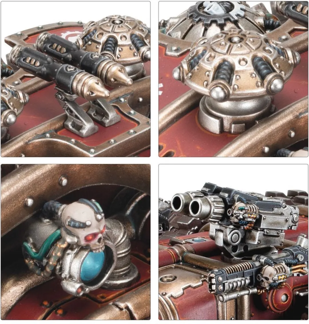 Games Workshop Horus Heresy Triaros Armoured Conveyor 119 Onderdelen
