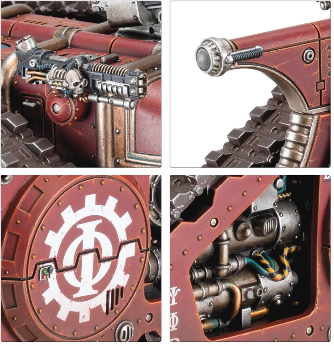 Games Workshop Horus Heresy Triaros Armoured Conveyor 119 Onderdelen