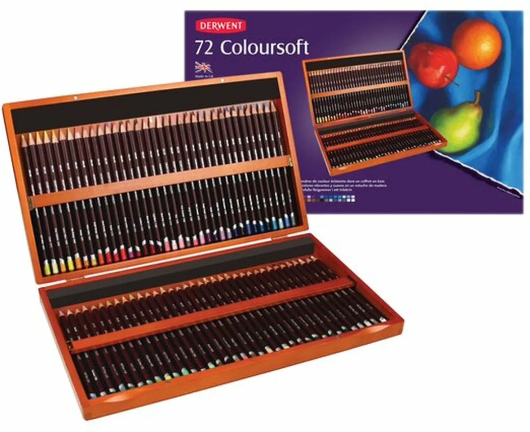 Derwent Coloursoft Potloden - 72 Stuks