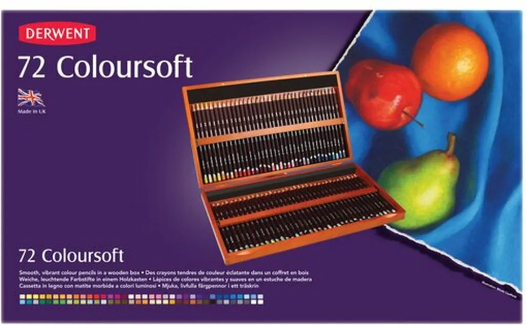 Derwent Coloursoft Potloden - 72 Stuks