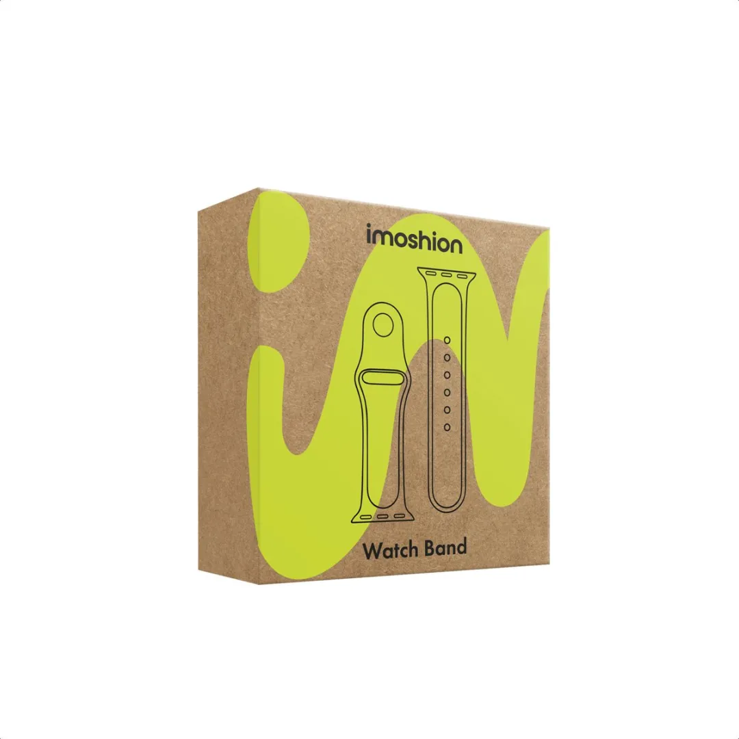 Imoshion Siliconen Bandje Apple Watch 38-42mm - Groen - afbeelding 6 van 6