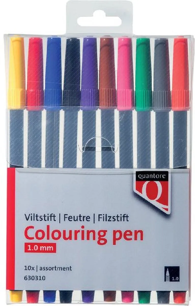 Quantore Viltstift Assorti