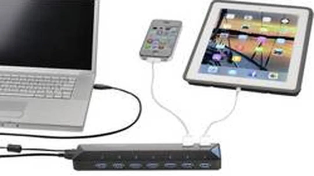 Renkforce RF-3806034 USB-hub 7 Poorten - USB 3.0 - Zwart