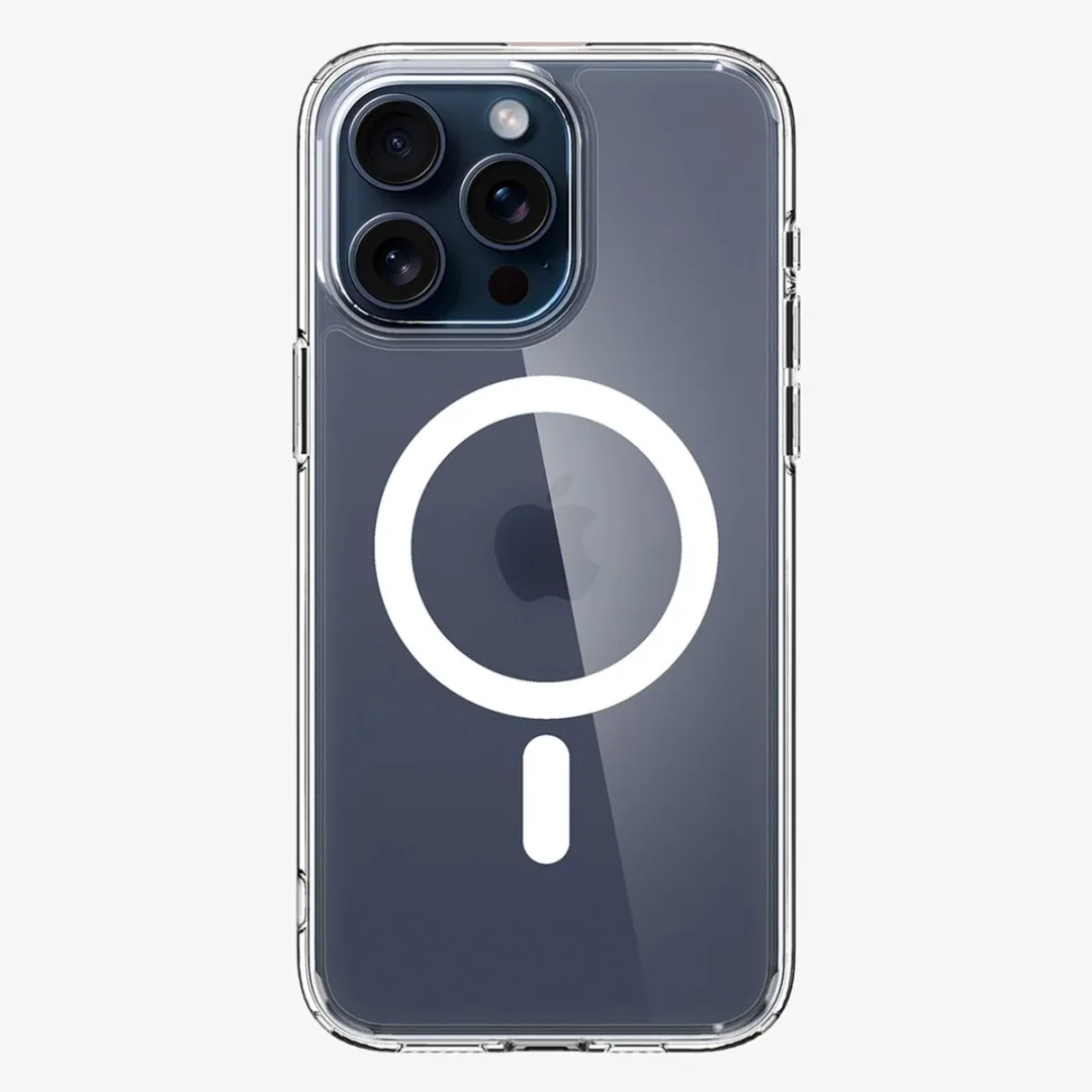 Spigen Ultra Hybrid MagFit ACS06719 Hoesje - iPhone 15 Pro - Transparant - afbeelding 2 van 6