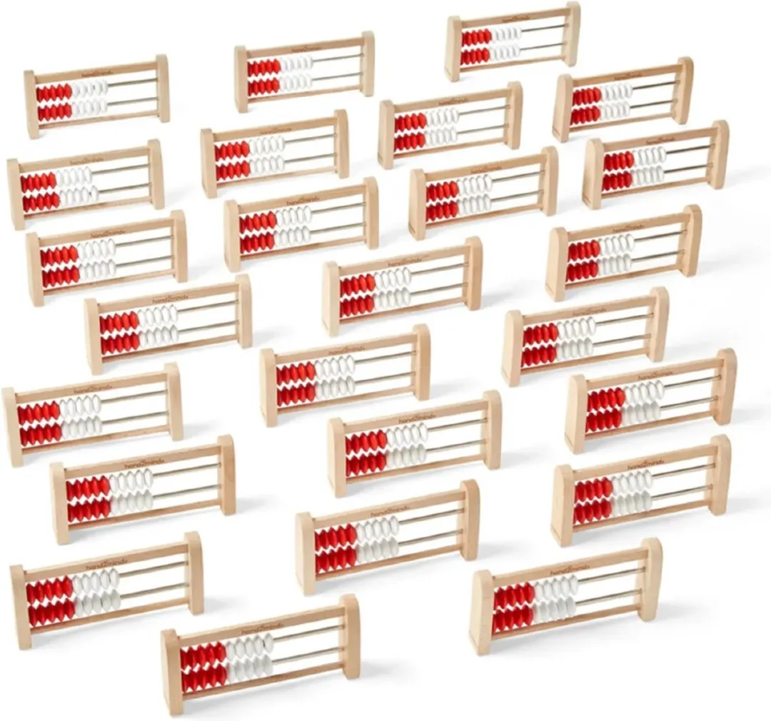Learning Resources Mini Rekenrek 20 kralen - 25 Stuks - afbeelding 3 van 6