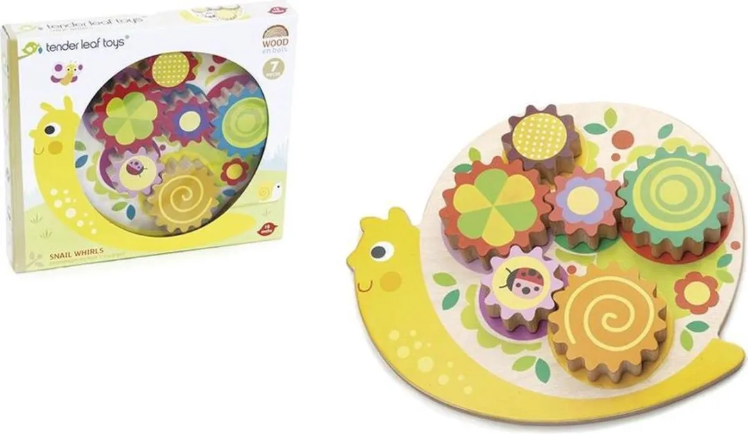 Tender Toys Vormenpuzzel Slakkenhuis Junior TL8347
