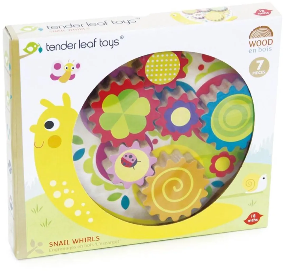Tender Toys Vormenpuzzel Slakkenhuis Junior TL8347 - 6 Stukjes - Multicolor - afbeelding 4 van 4