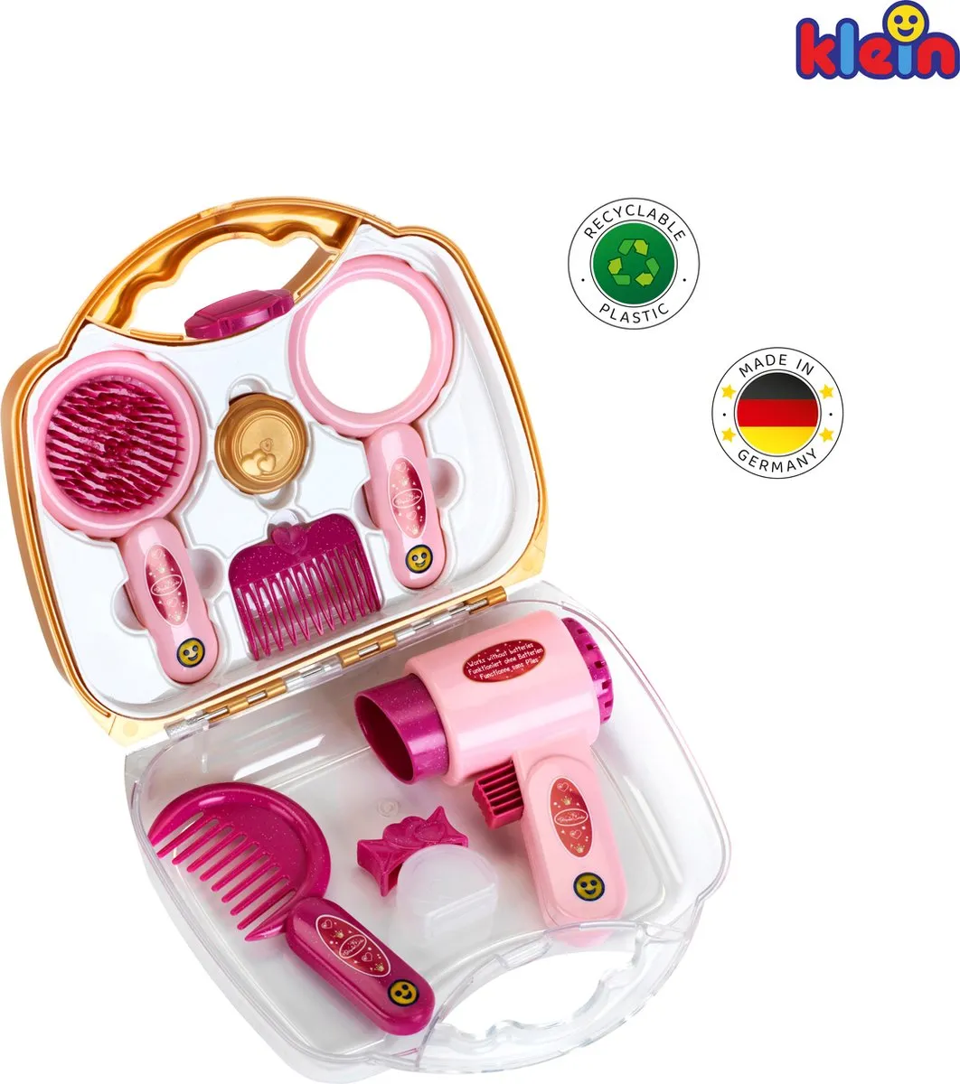 Klein Toys Princess Coralie Kapperskoffer - Roze