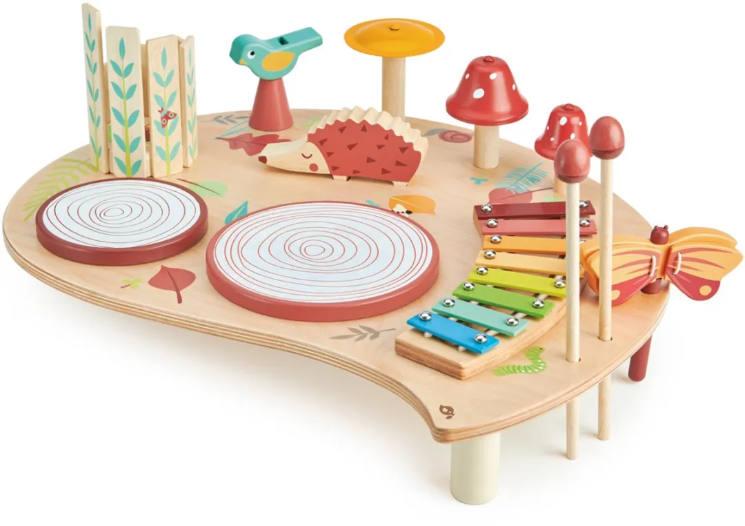 Tender Leaf Muziektafel - Multicolor