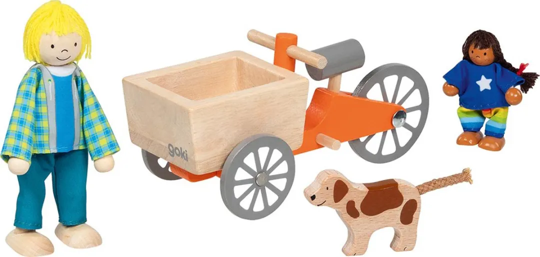 Goki Flexible Puppets Cargofiets