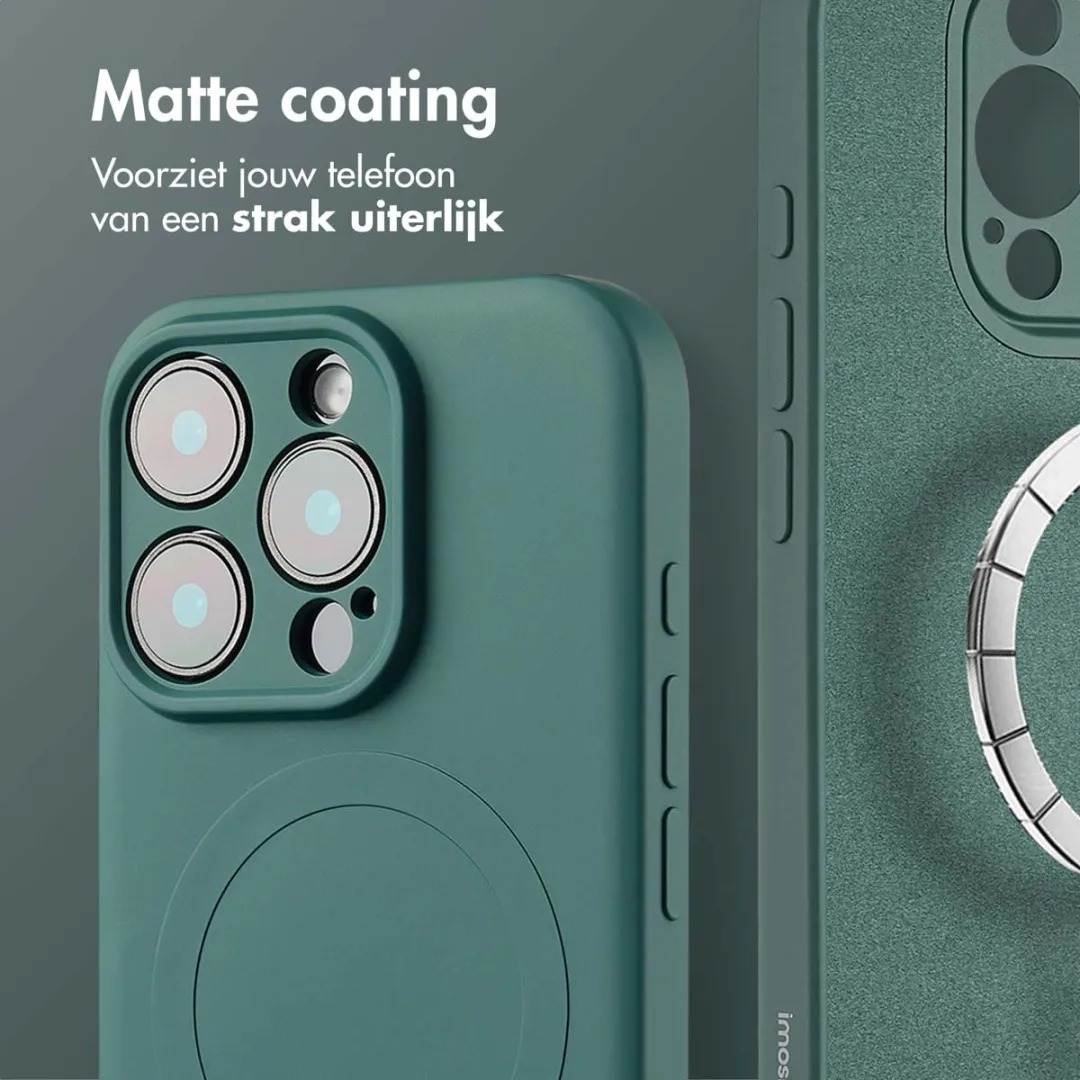 Imoshion Hoesje iPhone 16 Pro Max - Donkergroen MagSafe