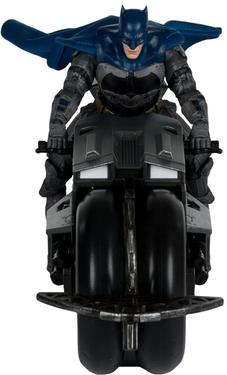 McFarlane Toys DC Multiverse Batcycle met Batman - MCF17477 - Multicolor