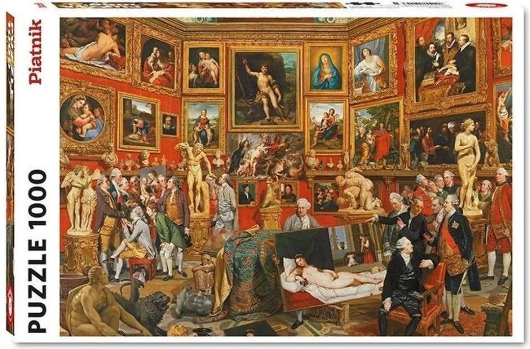 Piatnik Tribuna of the Uffizi Johan Zoffany Puzzel