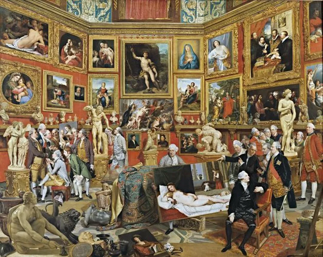 Piatnik Tribuna of the Uffizi Johan Zoffany Puzzel - 1000 Stukken