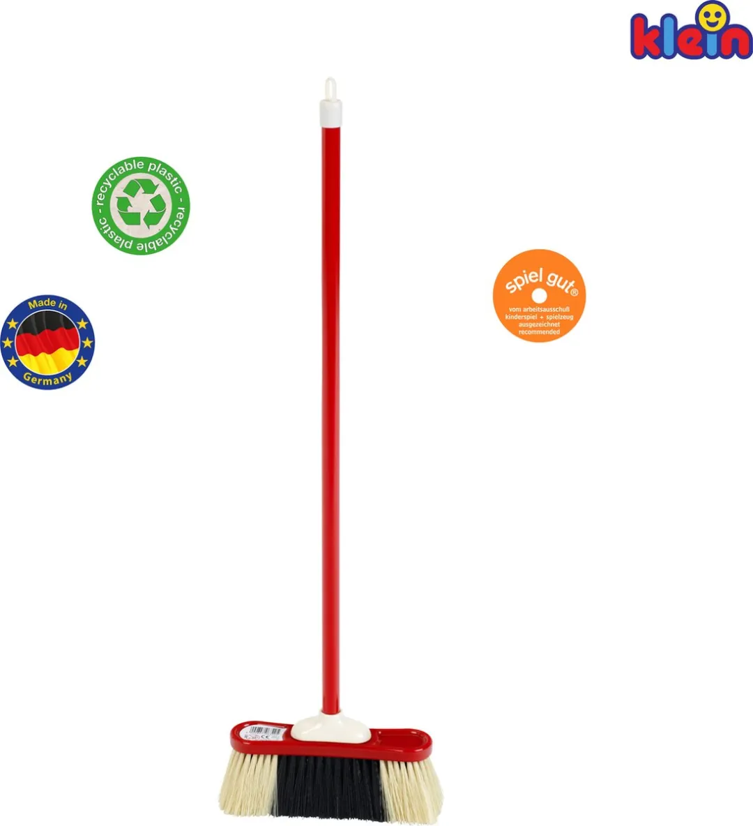 Klein Toys Pure Fresh Klassieke Bezems - Rood