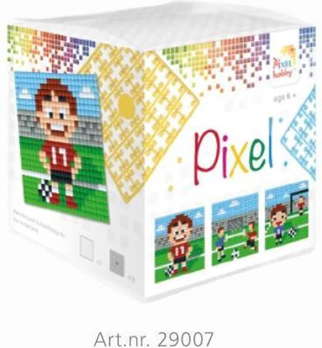 Pixelhobby Kubus Voetbal 29007 - 3 Stuks - afbeelding 2 van 2