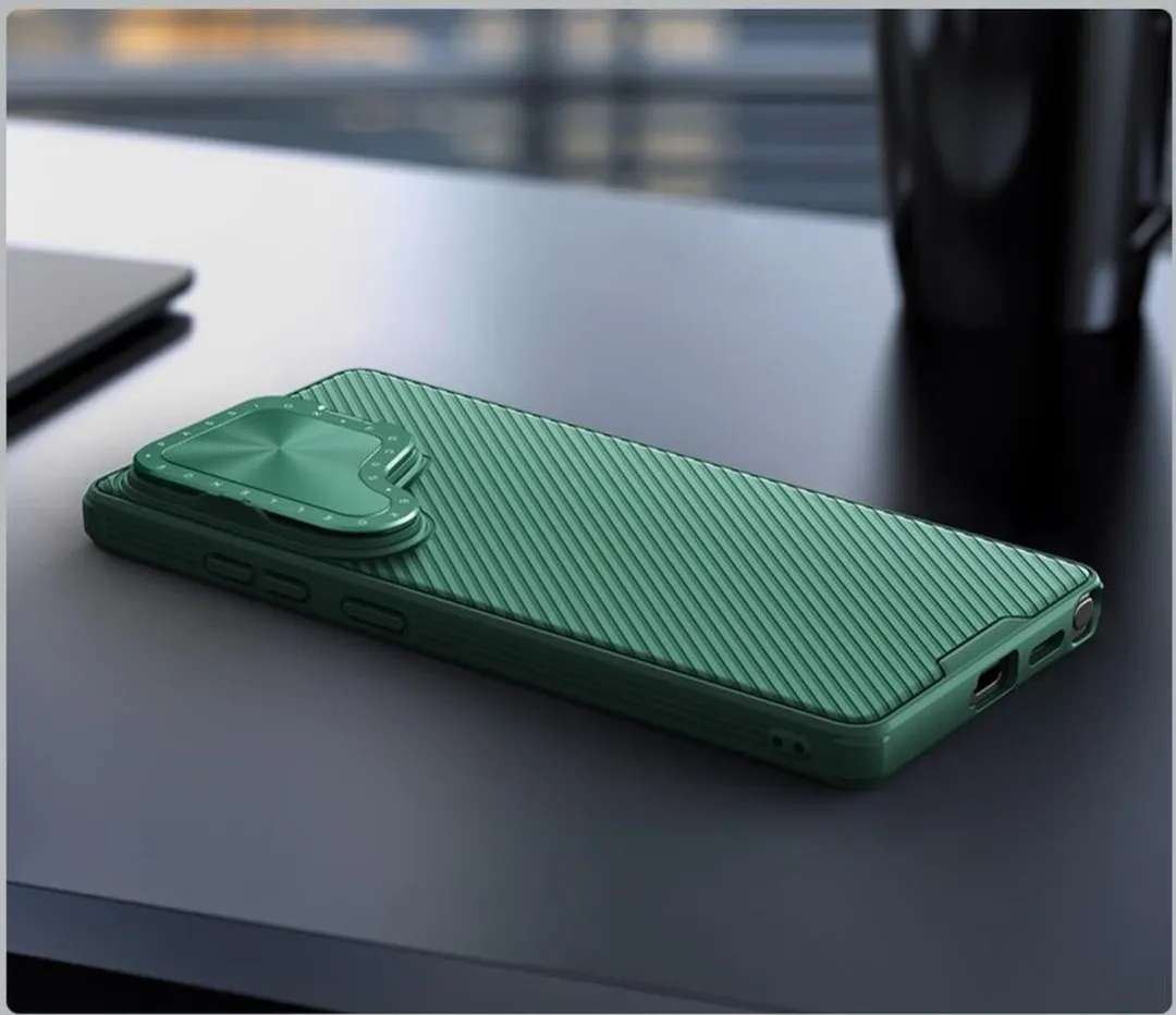 Nillkin CamShield Prop Magnetic Hoesje - Samsung Galaxy S25 Ultra - Groen