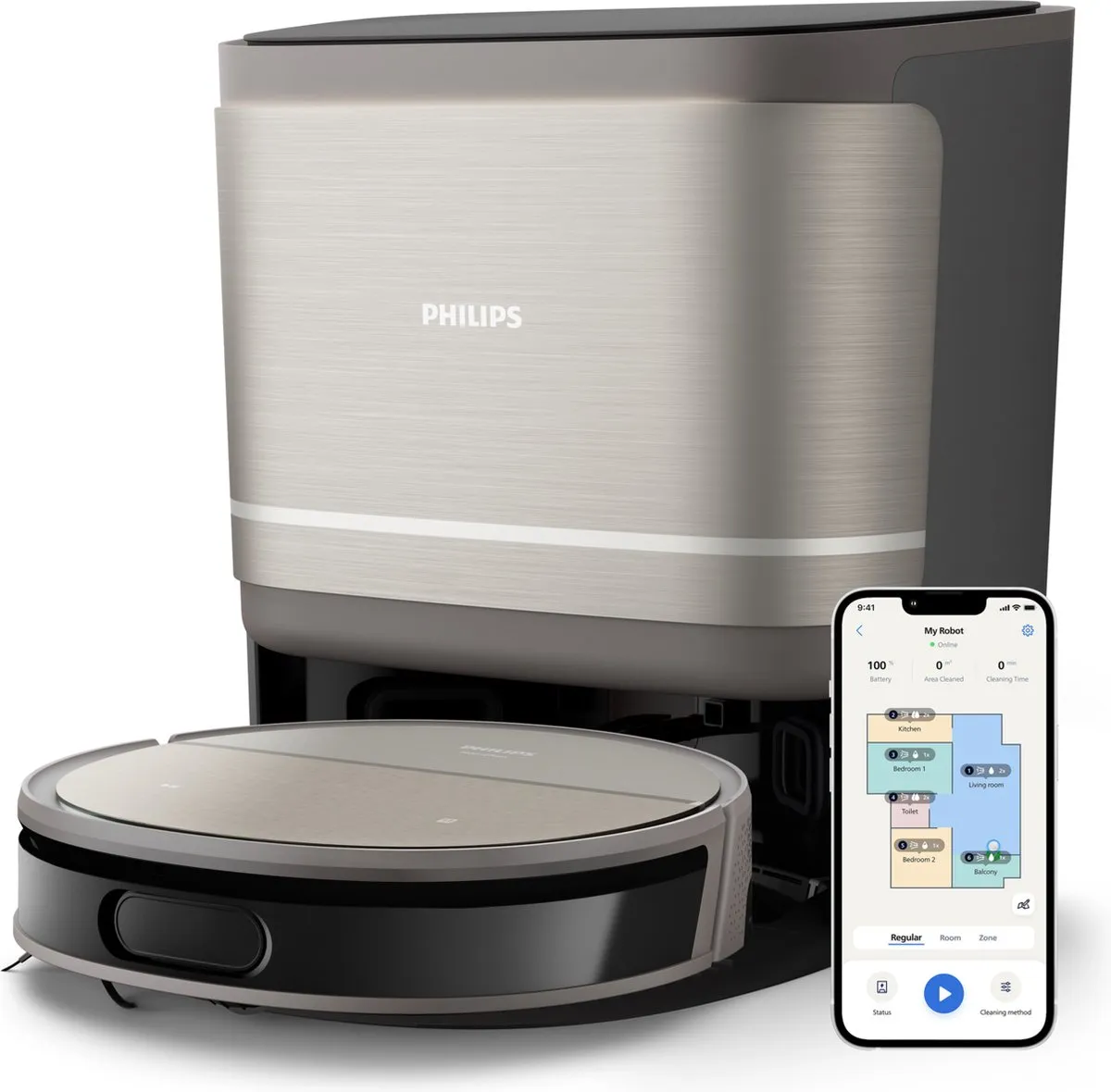 Philips HomeRun 9000 XU9100/10 Robotstofzuiger