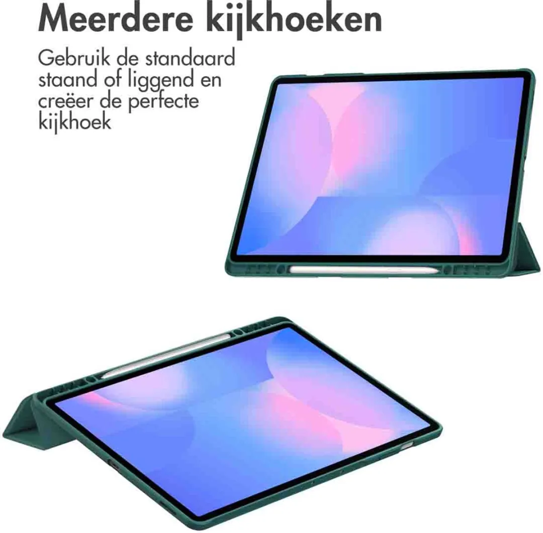 Imoshion SH00085788 Tablethoes - Samsung Galaxy Tab S10 FE Plus - 12.4" - Groen
