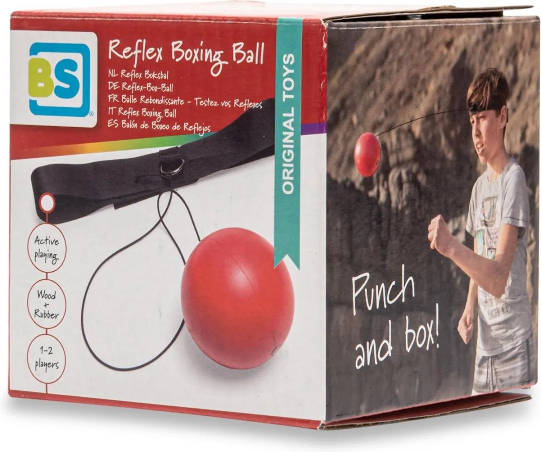BS Toys Reflex Boksbal - Multi