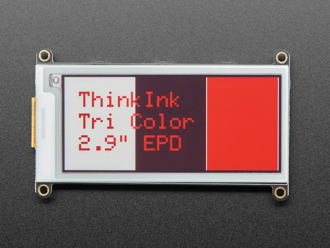 Adafruit 2.9inch Tri-Color eInk FeatherWing - Meerkleurig - afbeelding 6 van 6