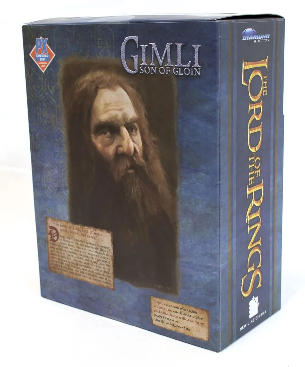 THE LORD OF THE RINGS - Gimli - Action Figure SDCC Exclusive