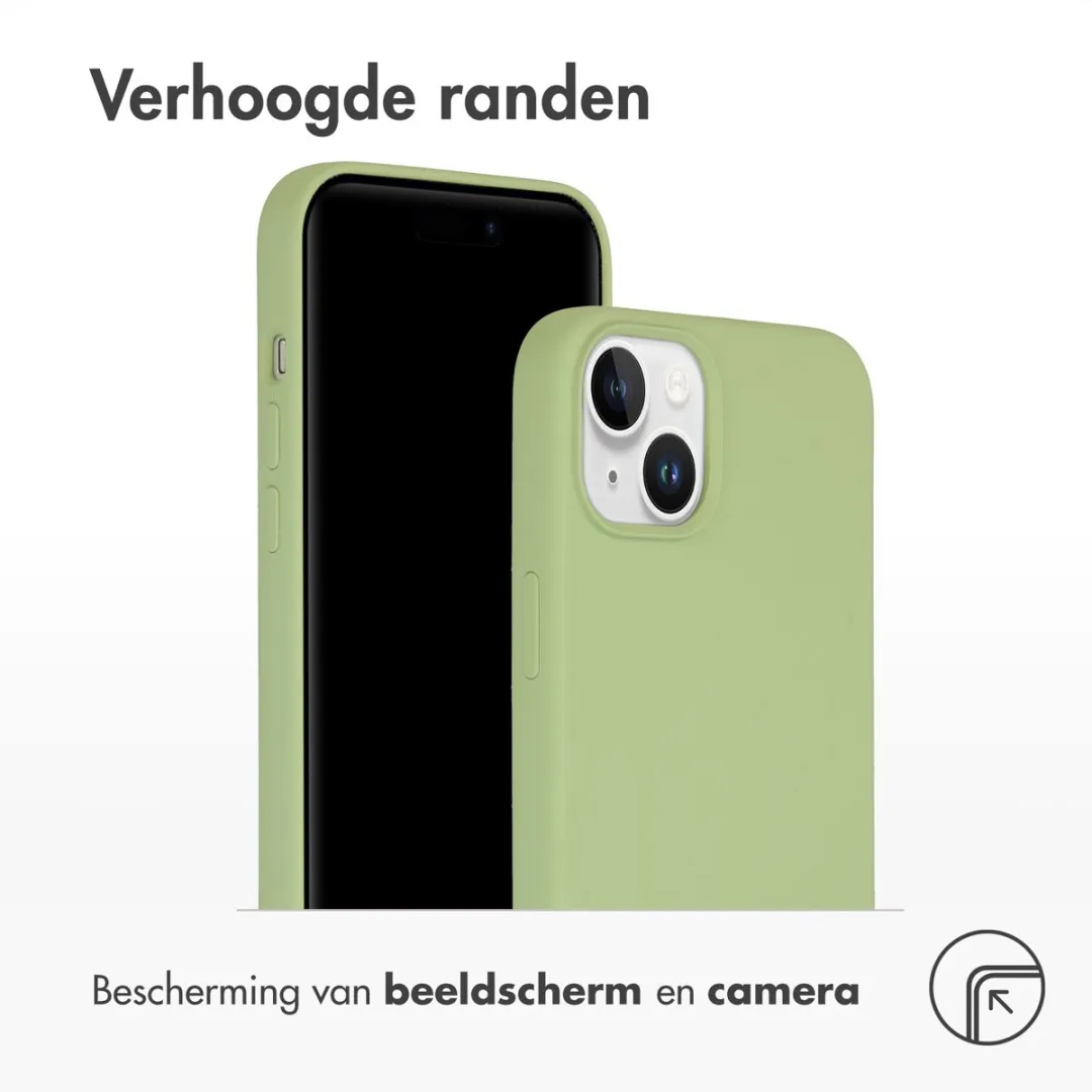 Accezz Hoesje iPhone 15 Plus MagSafe Groen