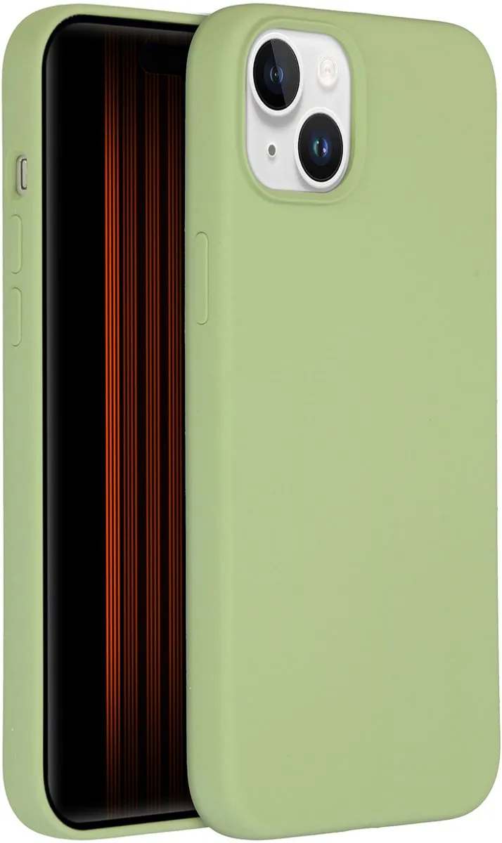 Accezz Hoesje iPhone 15 Plus MagSafe Groen