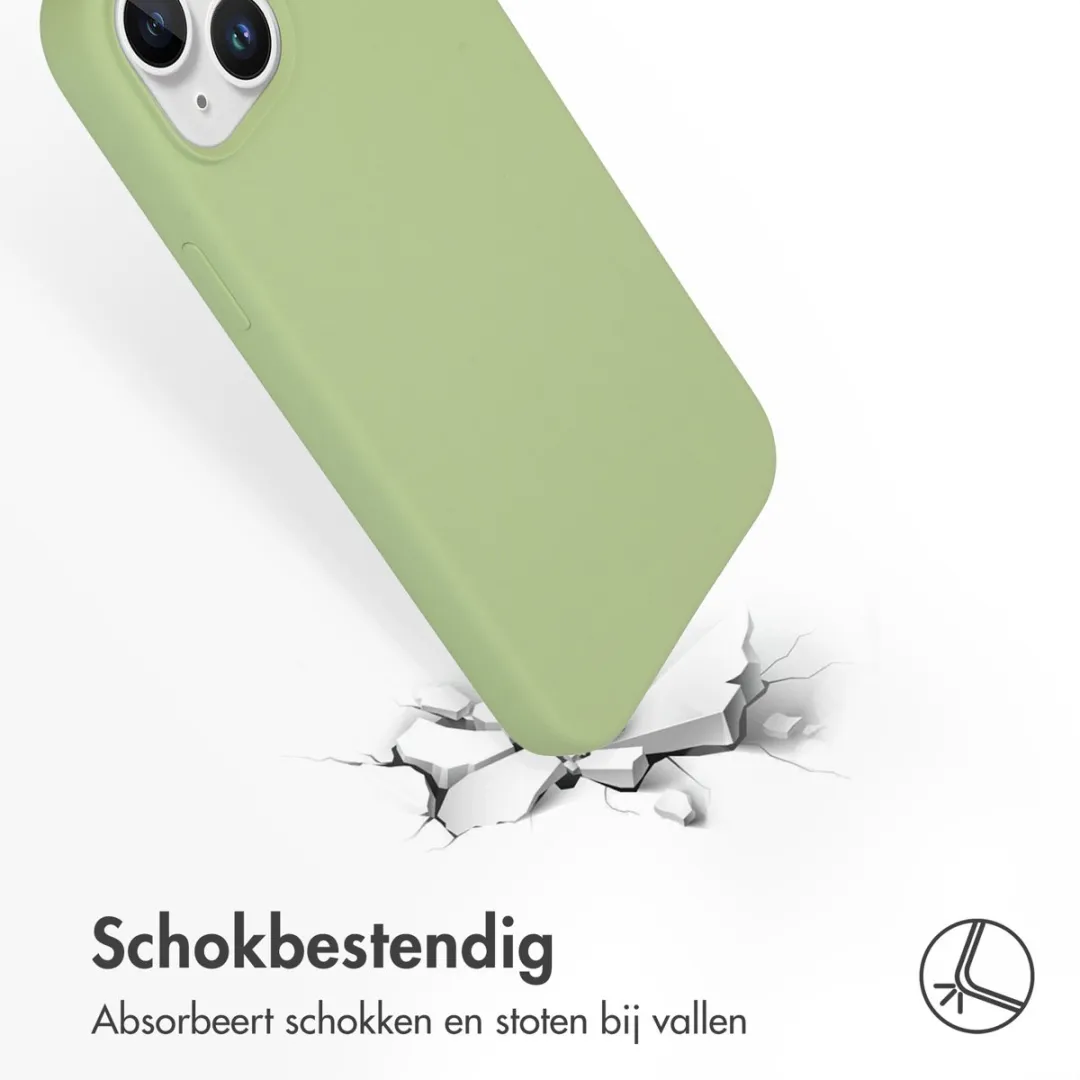 Accezz Hoesje iPhone 15 Plus MagSafe Groen