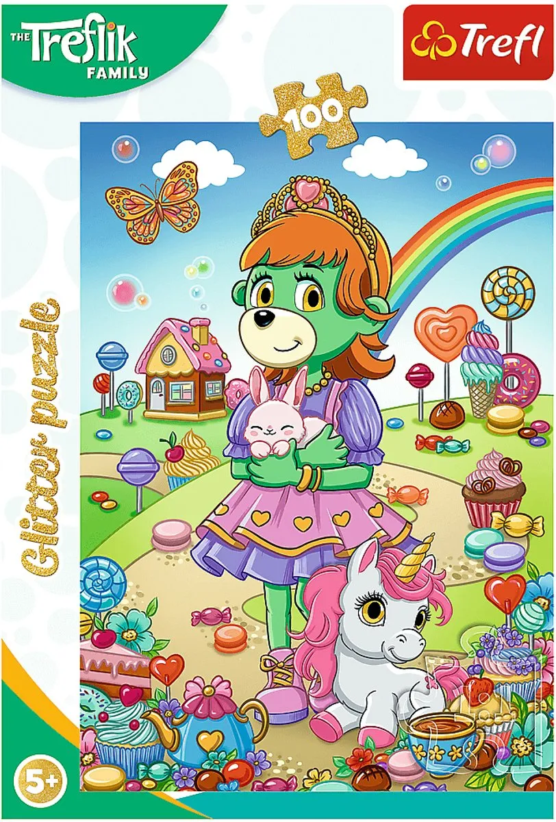 Trefl Stripfiguren Legpuzzel 100 Stuks - 5 jaar - Multicolor