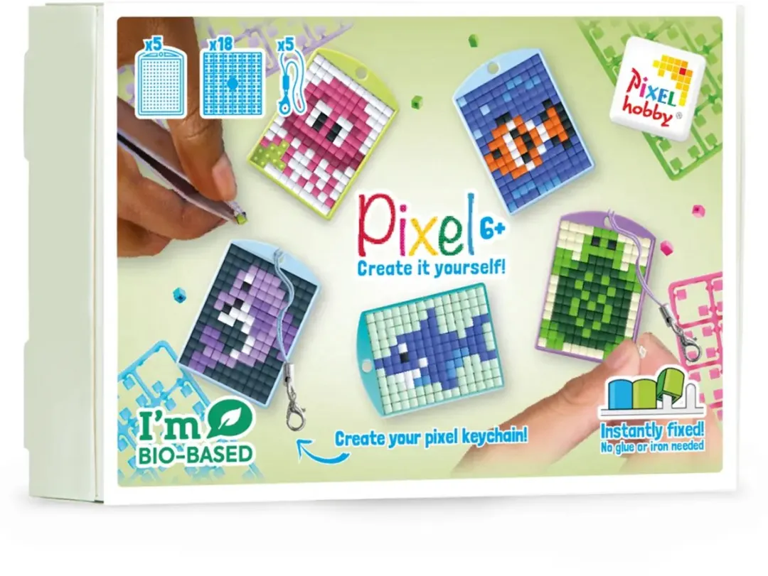 Pixelhobby Medaillonset Zeedieren - 33 Stuks - afbeelding 2 van 2