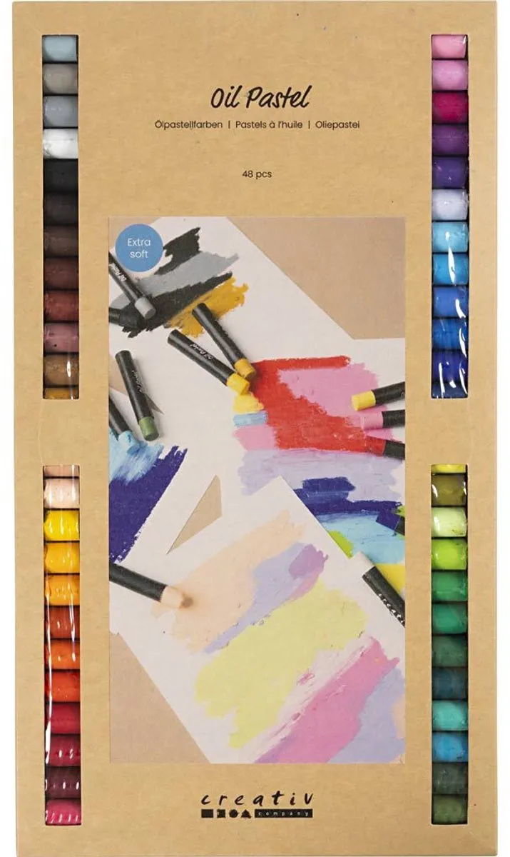 Creativ Company Oliepastels 48 Kleuren